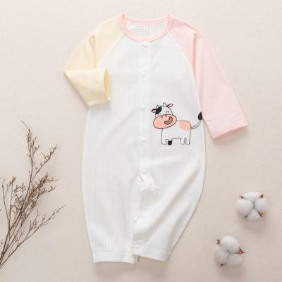 China Long Sleeve China Supplier Baby Stuff Baby Cloth Cotton Romper Sleeper Overalls For Newborn for sale