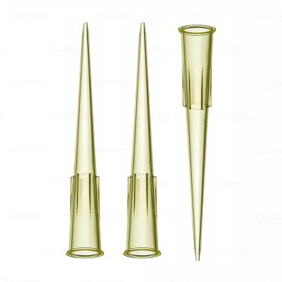 China Disposable Pipette Tips Lab Consumables Factory Wholesale No Enzymes 200ul Bag Micropipette With Filter for sale