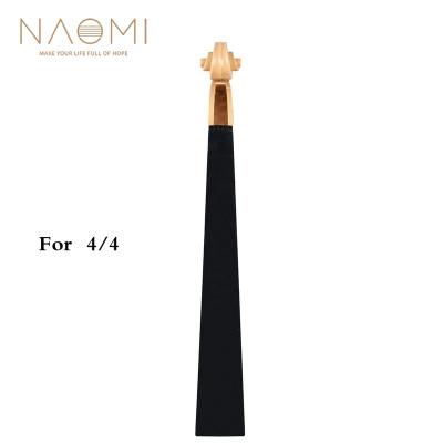 China NAOMI Violin DIY 4/4 Full Size ABS Violin Neck Acoustic Violin Fingerboard for sale