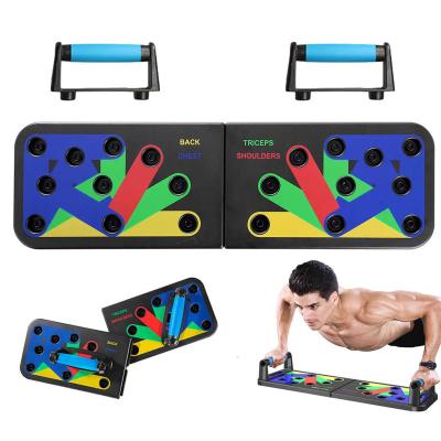 China Universal Strength Push Up Board System adjustable abdomalnal muscle training push-up frame bar for sale