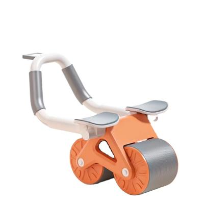 China Universal Ab Wheels Roller Violent Sweating Fitness Automatic Rebound Ab Style Roller Wheel With Elbow Support for sale