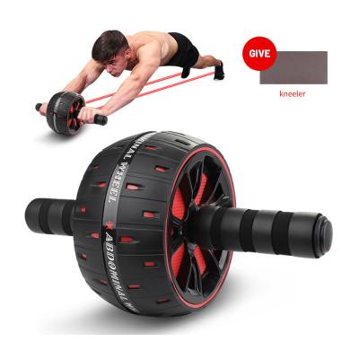 China Universal New Design Pp Automatic Rebound Ab Style Roller Wheel Arms Belly Home Workout Ab Wheels Roller for sale