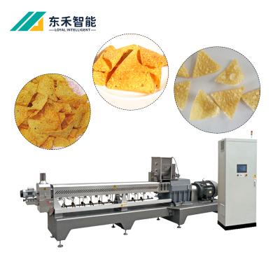 China Energy Saving 200KG/H Doritos Making Machine Doritos Chips Production Line Corn Chips Snacks Machine for sale