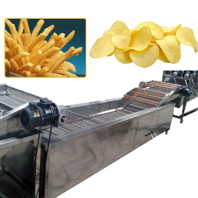 China food & Beverage Plant 1000kg/h Frozen French Fries Machine 1000kg/h Frozen French Fries Making Machine for sale