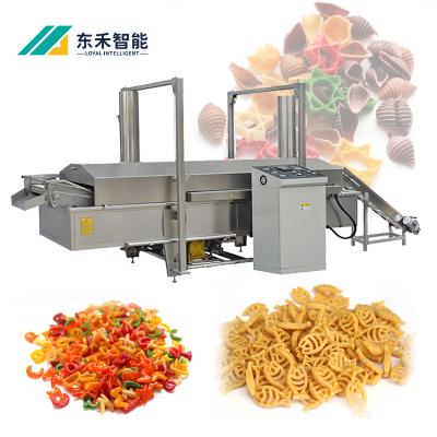 China Food Processing Machine Chips Making Machine Fried Pellet Frying Machine Automatic High Quality Chips Deep Continuous Fryer Machine For Sale for sale