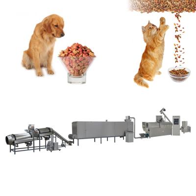 China Dog Animal Feed Pellet Processing Machinery Fish Feed Production Line Pet Food Extruder Machine for sale