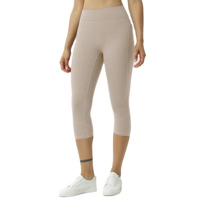 China Breathable Women Sports Leggings High Waist Gym Wear Hip Lift Up Tight Yoga Pants for sale