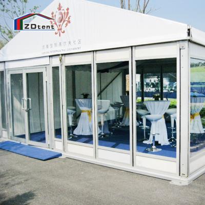 China Wedding Aluminum Frame Fireproof Outdoor Shaped Tent For Sale for sale