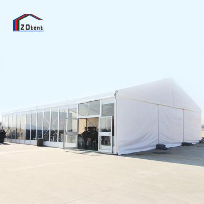 China Part ; fashion show ; Outdoor Banquet Designable Glass Wall Marquee Durable 100% Waterproof Banquet Tent for sale