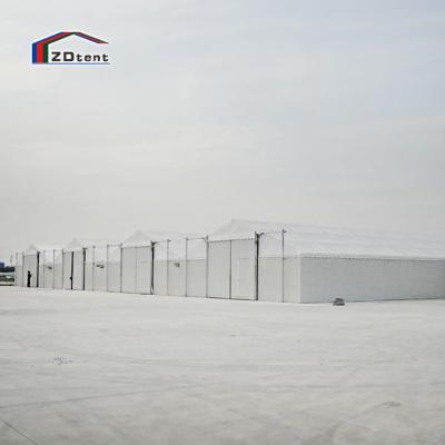 China Huge Outdoor Industrial Warehouse Goods Storage Warehouse Tent for sale