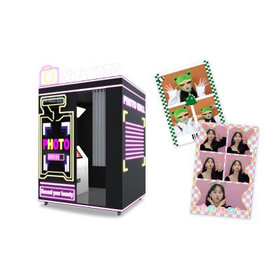 China Shopping Malls China 2023 Ring Light Photobooth for sale