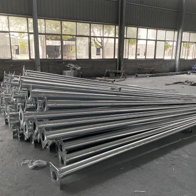 China Outdoor Galvanized Street Light Pole Q235 Street Light Pole Lamp Post Pole And Drive Way 3~30m for sale