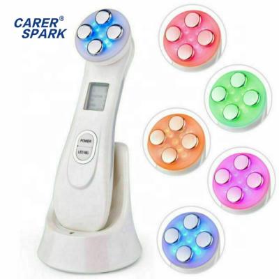 China Pore ​​Remover Home Use LED RF EMS Massage Anti Wrinkle Face Beauty Equipment For Skin Rejuvenation for sale