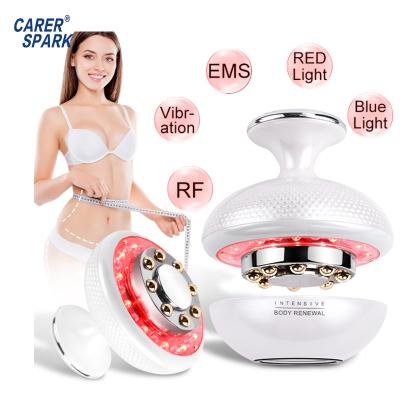 China Weight Loss Porsonal Weight Loss RF Cellulite Reducing LED Ultrasonic Therapy EMS Slimming Machine For Fat Burning for sale