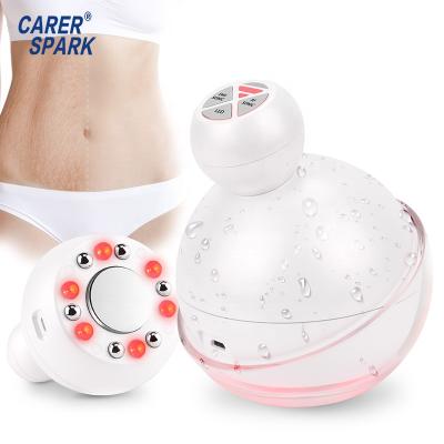 China 2021 Personal Red Ultrasonic Weight Loss Body Weight Loss LED Light Therapy RF Ultrasonic Fat Burning Machine For Fat Burning for sale