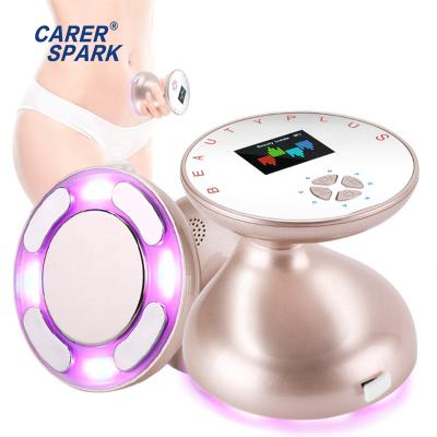 China Weight Loss Porsonal Fat Burning RF Cellulite Reducing Ultrasonic LED Therapy 3 in 1 Slimming Machine for sale