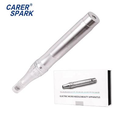 China Electric Automatic Derma Pen 0-2.0mm Adjustable Cartridge Electric Microneedling Machine With 5pcs Anti-puffiness Dermapen for sale