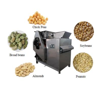 China High Quality 200-250kg/h Way Soaked Soaked Peanut Almond Almond Bean Soybean High Efficient Wet Peeling Machine for sale