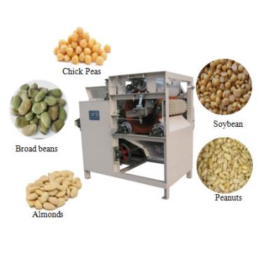 China food & Beverage factory hot selling price cheap peanut soy apricot almond chickpea peeling machine bean skin remover nuts peeler for sale