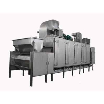 China High Productivity Belt Type Nuts Beans Plant Seeds Roasting Machine Nuts Drying Machine for sale