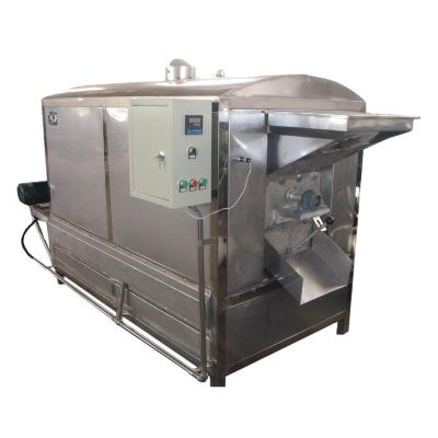 China food & Beverage Factory Batch Peanut Roasting Machine Nut Roaster Cashew Almond Roasting Machine for sale