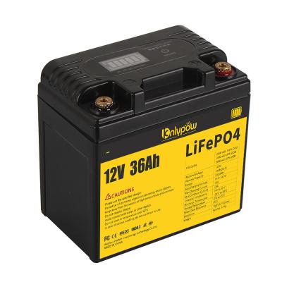 China 36Ah LiFePo4 Battery Pack Wholesale Price Lithium Ion Batteries Li-ion Battery 12v 36ah Lifepo4 Battery For Electric Scooter for sale