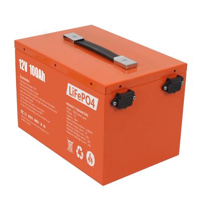 China Long Life Yacht Lifepo4 Solar 12v 100ah Lithium Iron Phosphate Battery Pack for sale