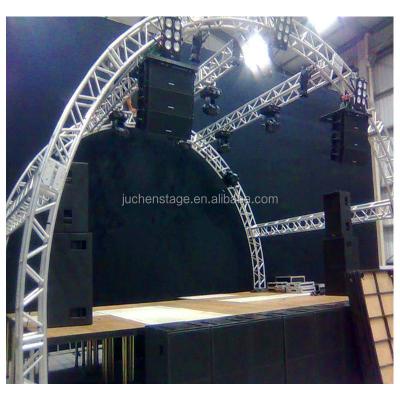 China Concert ; Events; Exposure ; Wedding ; Performance truss background frame stage truss project construction and so on, outdoor expo tent small stage lighting truss for sale