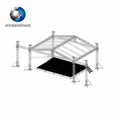 China Concert ; Events; Adjustable Aluminum Portable Outdoor Event Concert Platform Exhibition Stage Truss Movable Stage for sale