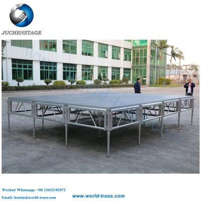 China Exposure ; Concert ; Events; Outdoor Aluminum Modular Movable Stage Platform Wedding DJ Portable Performance Concert Stage And So On for sale