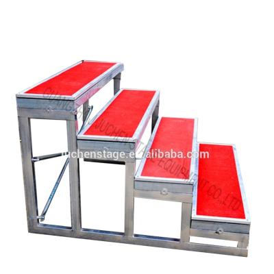 China Concert ; Events; Exposure ; Wedding support Comfortable aluminum support positioning bleachers for sale