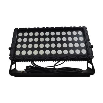 China Theme Park IP65 480W RGBW High Brightness City Color Stage Dmx 4 in 1 Outdoor LED Wall Wash Light 48X10W RGBW 4in1 LED Wall Light for sale