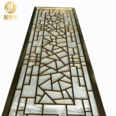 China Durable Custom Laser Cut Panel Metal Wall Screen Divider for sale