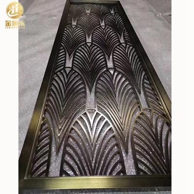 China Outdoor Decoration Durable Metal Wall Screen And Partition for sale