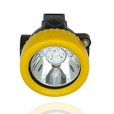 China IP67 Steenkoolmijnwerker Hard Hat Light LED Underground Cap Lamp Oplaadbaar 5000 Lux Te koop