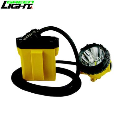 China ATEX Bergbau Hard Hat Lichter Kabellose IP68 Wasserdicht 10,4Ah 25000lux zu verkaufen