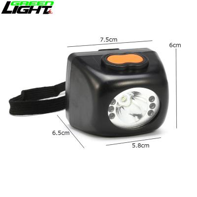 China IP67 Underground Mining Headlamps , 3.7V 4.5Ah Underground Cordless Cap Lamp for sale