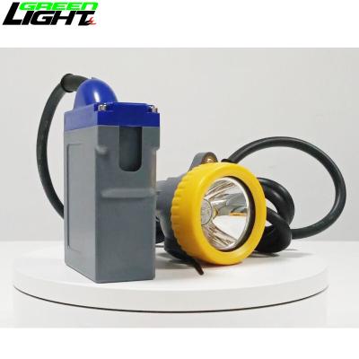 China 216 Lum Lámpara de minería recargable con 1 luz principal 2 luces auxiliares 420g IP68 en venta