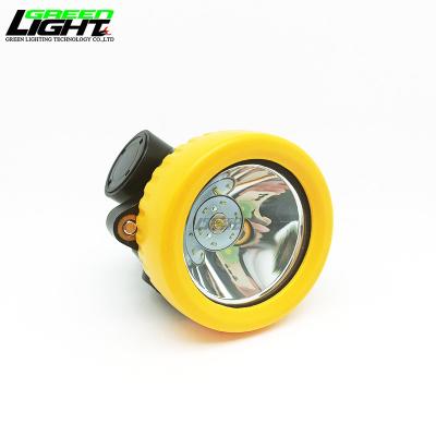 China Cordless Led Mining Lights Orange ABS Shell Anti-explosive Mining Cap Lamps for sale