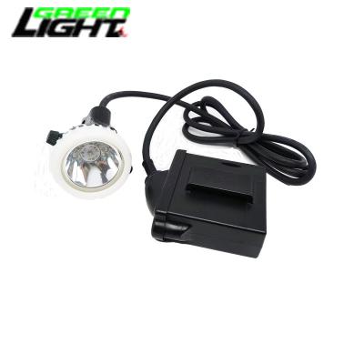 China 10000lux Underground Mining Cap Lamp Head Torch IP67 Corded Miner Led Headlamps en venta