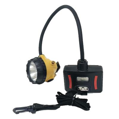 中国 CM-100 Coal Mining Lights with 1200 Cycle Battery and 15000lux LED Mining Lamp 販売のため