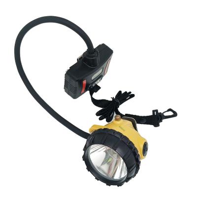 中国 CM-100 Explosion Proof LED Mining Cap Lamp With 15000lux 1200 Cycle Battery Life And IP68 Waterproof Rating 販売のため