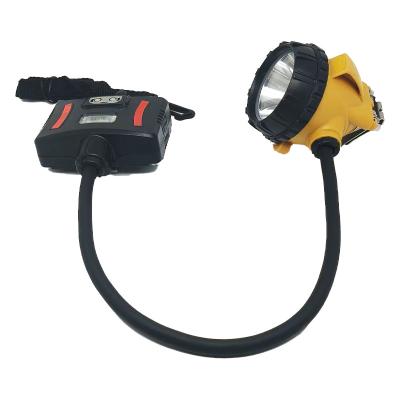 中国 Explosion Proof LED Mining Cap Lamp 1.7W IP68 Safety Lamps with 6 Hours Charging CM-100 販売のため