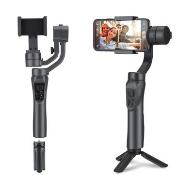 China F6 Camera Dslr Gimbal Stabilizer Mobile Phone Professional 3 Axis Max For Hot Sale Smartphone Camera Stabilizer Grip for sale