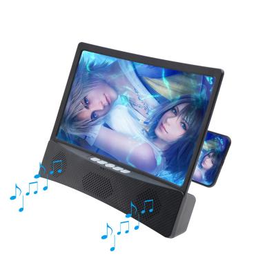 China Hd Screen +ABS New Products Acrylic Home Amplifier 12Inch Mobile Phone Screen Magnifier Video Hd Amplifier for sale