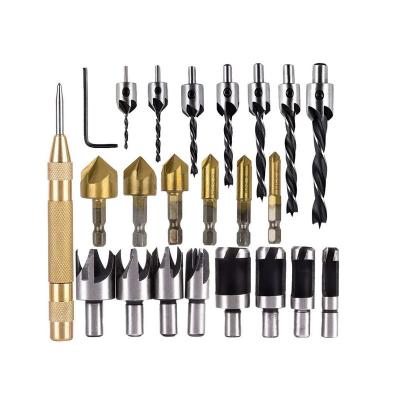 China Metal Drilling Chamfer Drilling Tool Drill Bits  For Woodworking for sale