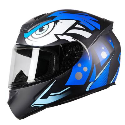 China D-helmet ECE Motorcycle Modular Full Face Helmet DOT Approved Motorbike Moped Street Bike Racing Crash Helmet zu verkaufen