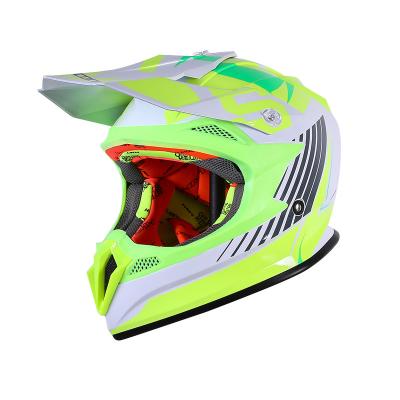 China Motorcycle Helmet Dot Off Road Full Face Helmet Flid up Wholesale Price ABS Customer Design Helmet zu verkaufen