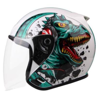 China D-helmet Factory New Style Custom Cascos Motos Motorcycle Helmet Falf Face Moto Helmets zu verkaufen