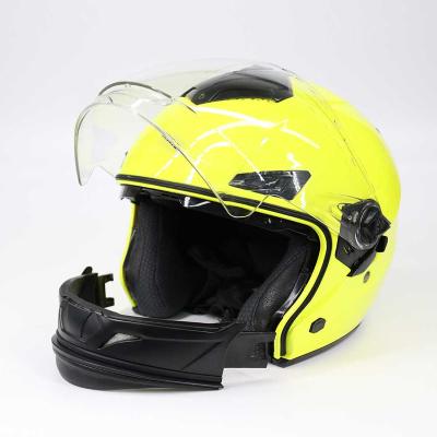 中国 Protection Stylish Helmet Suitable For All Men Half-hill Road Gray Motorcycle Super Light Half Helmet 販売のため